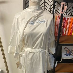 Bride Satin Robe
